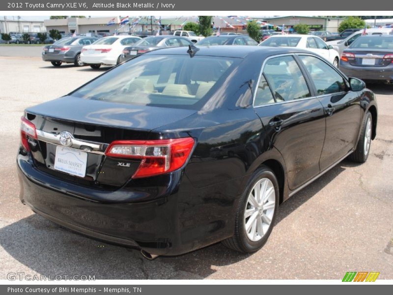 Attitude Black Metallic / Ivory 2012 Toyota Camry XLE V6