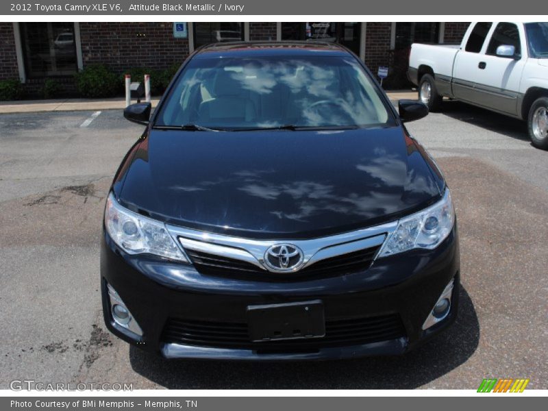 Attitude Black Metallic / Ivory 2012 Toyota Camry XLE V6