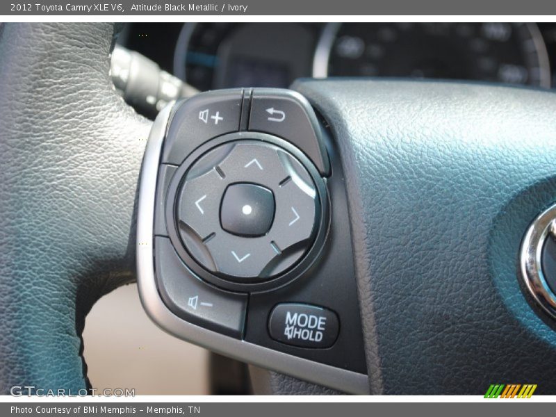 Attitude Black Metallic / Ivory 2012 Toyota Camry XLE V6