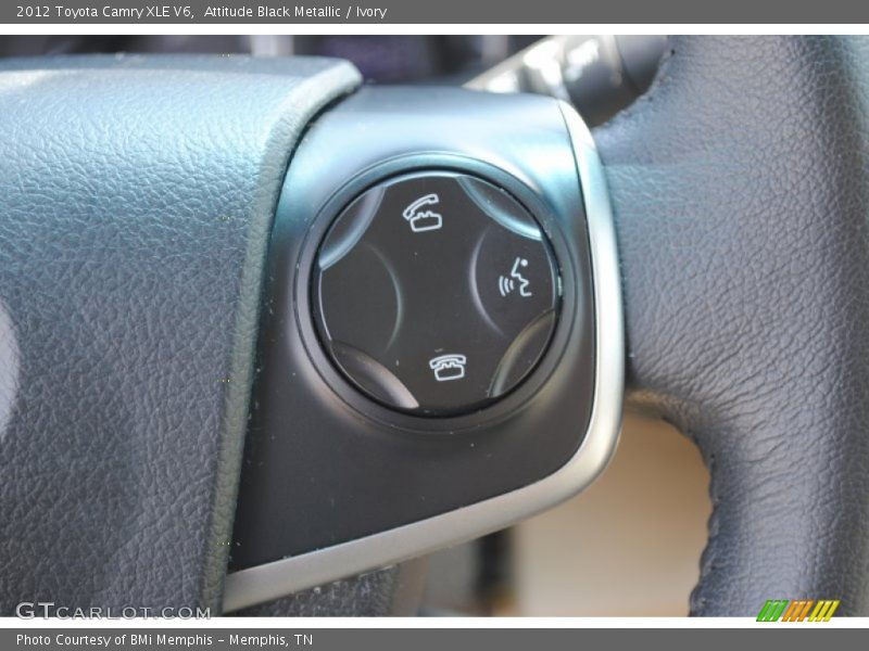 Attitude Black Metallic / Ivory 2012 Toyota Camry XLE V6