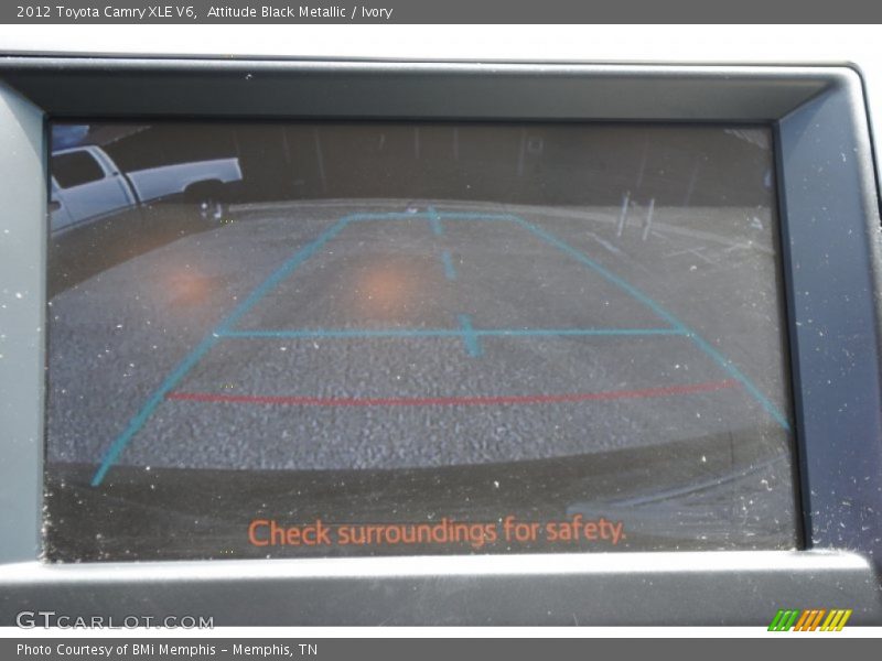 Attitude Black Metallic / Ivory 2012 Toyota Camry XLE V6