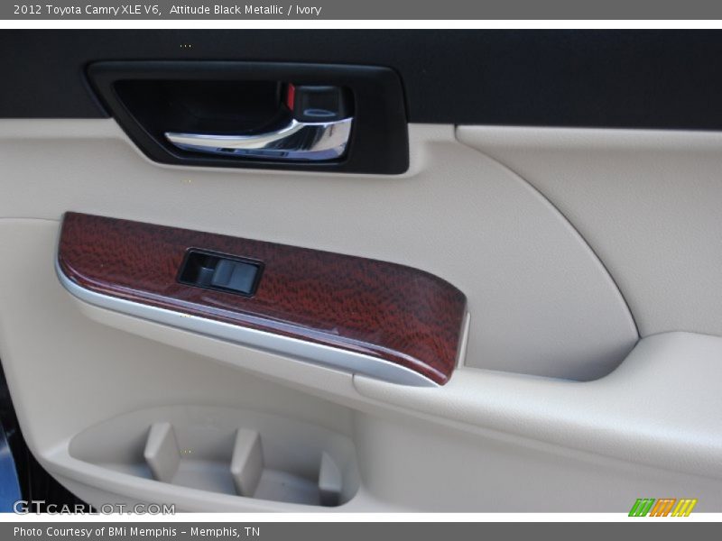 Attitude Black Metallic / Ivory 2012 Toyota Camry XLE V6