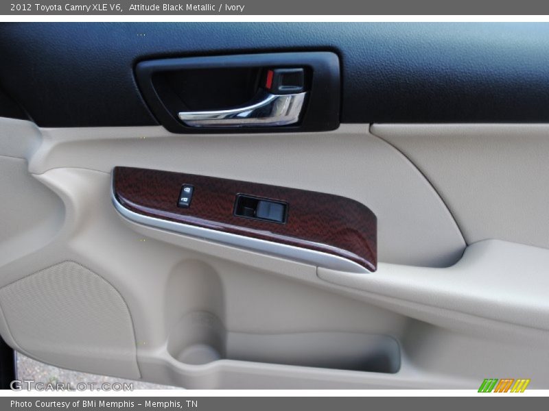 Attitude Black Metallic / Ivory 2012 Toyota Camry XLE V6