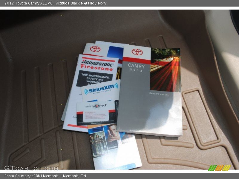 Attitude Black Metallic / Ivory 2012 Toyota Camry XLE V6