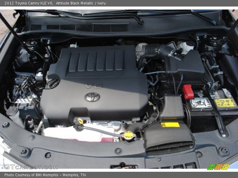 Attitude Black Metallic / Ivory 2012 Toyota Camry XLE V6