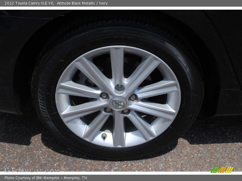 Attitude Black Metallic / Ivory 2012 Toyota Camry XLE V6