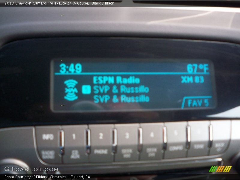 Black / Black 2013 Chevrolet Camaro Projexauto Z/TA Coupe