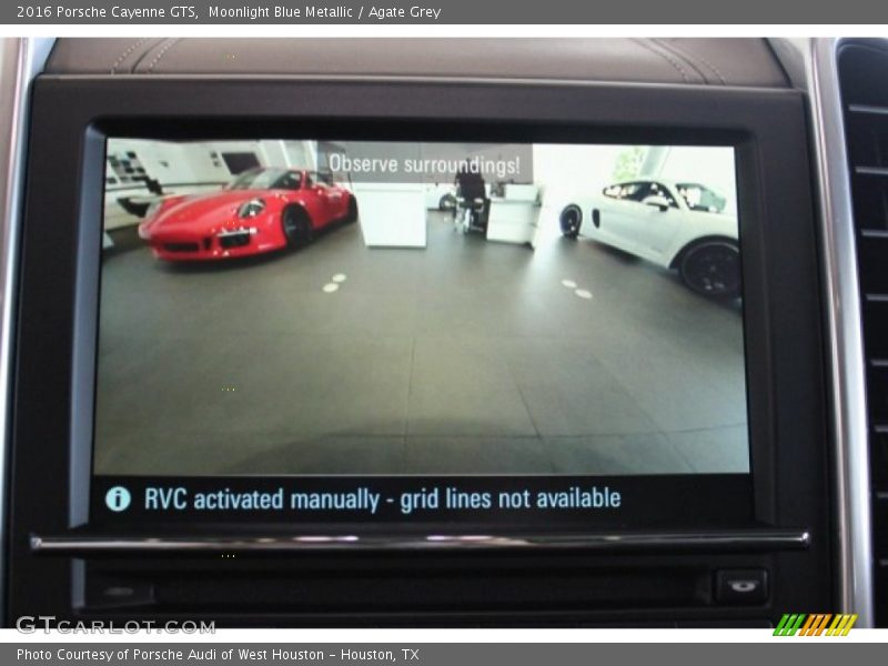 Moonlight Blue Metallic / Agate Grey 2016 Porsche Cayenne GTS