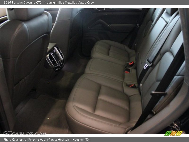 Rear Seat of 2016 Cayenne GTS