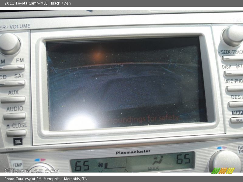 Black / Ash 2011 Toyota Camry XLE