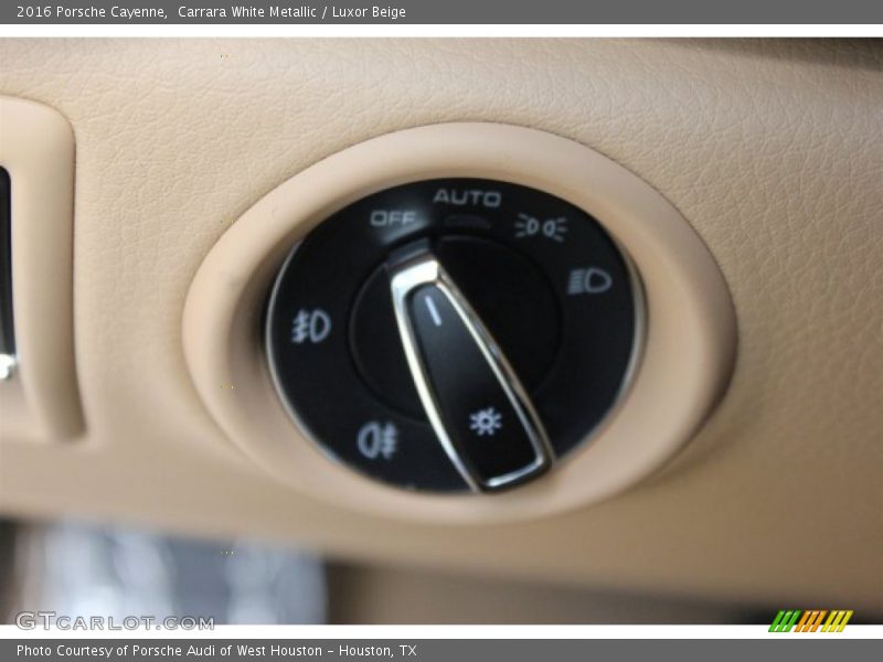 Controls of 2016 Cayenne 