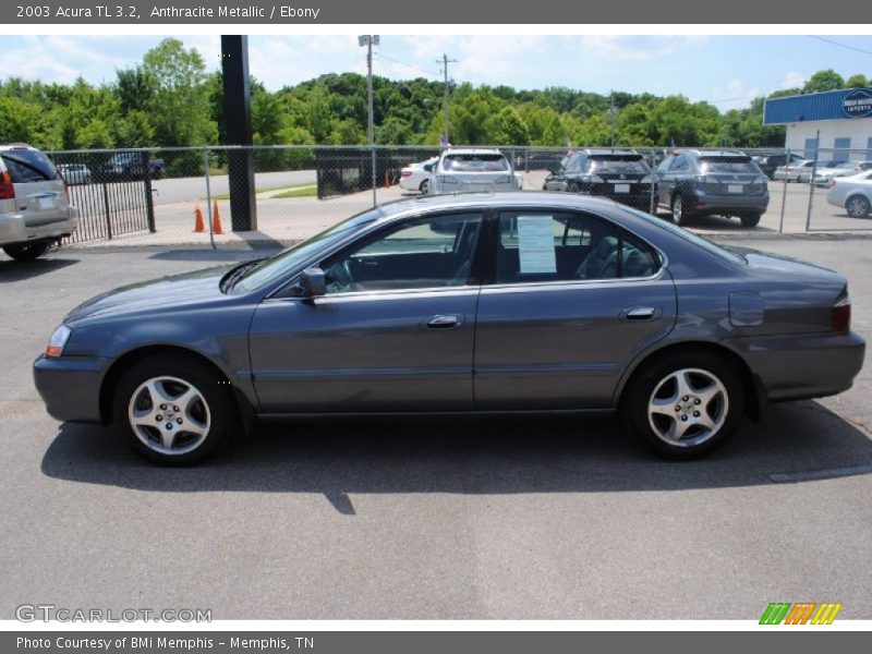 Anthracite Metallic / Ebony 2003 Acura TL 3.2