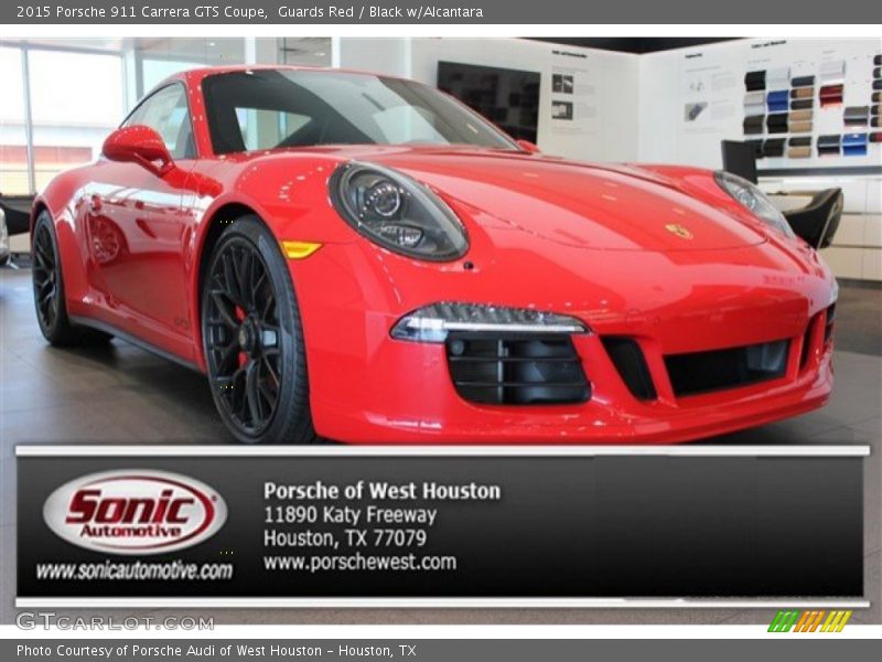 Guards Red / Black w/Alcantara 2015 Porsche 911 Carrera GTS Coupe