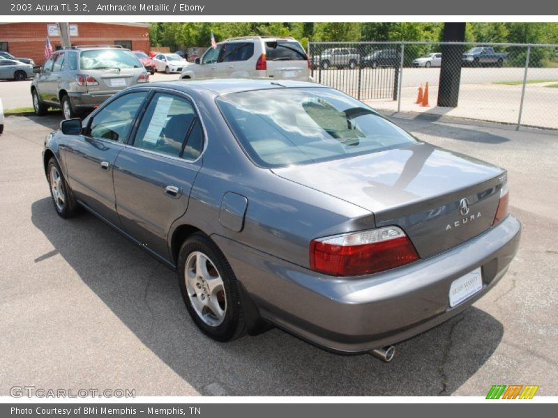 Anthracite Metallic / Ebony 2003 Acura TL 3.2