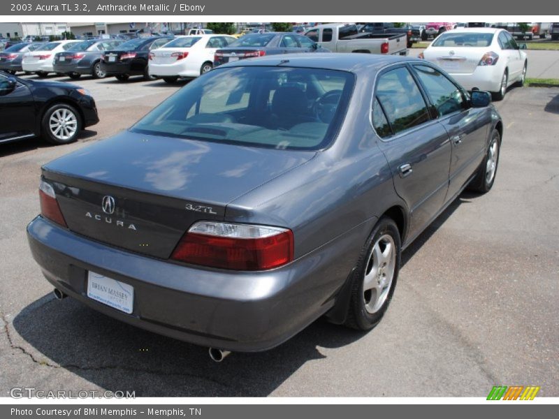 Anthracite Metallic / Ebony 2003 Acura TL 3.2