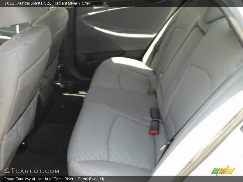 Radiant Silver / Gray 2011 Hyundai Sonata GLS