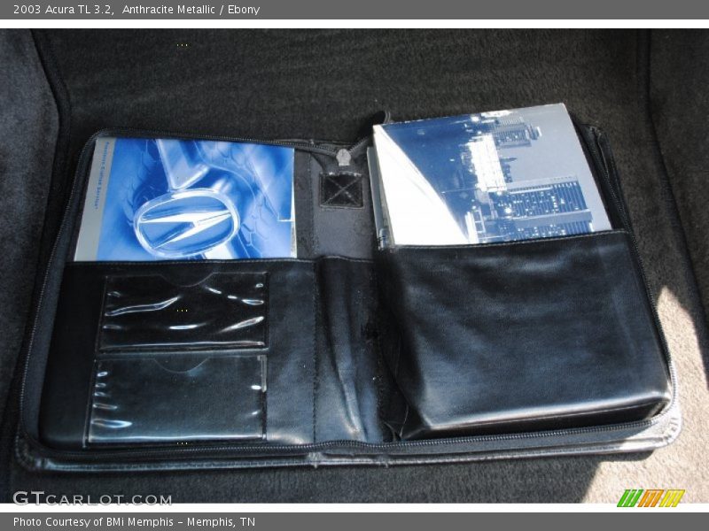 Anthracite Metallic / Ebony 2003 Acura TL 3.2