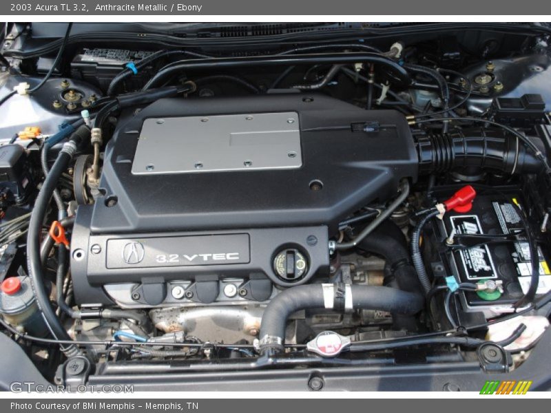 Anthracite Metallic / Ebony 2003 Acura TL 3.2
