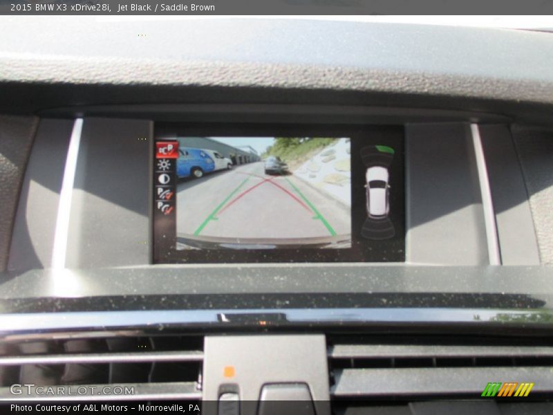 Jet Black / Saddle Brown 2015 BMW X3 xDrive28i