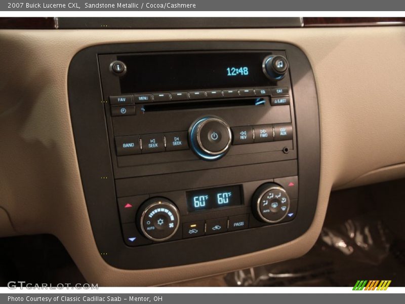 Sandstone Metallic / Cocoa/Cashmere 2007 Buick Lucerne CXL