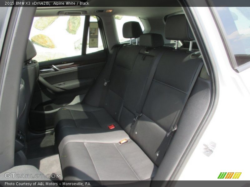 Alpine White / Black 2015 BMW X3 xDrive28i