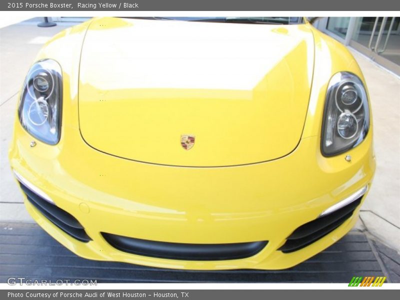 Racing Yellow / Black 2015 Porsche Boxster
