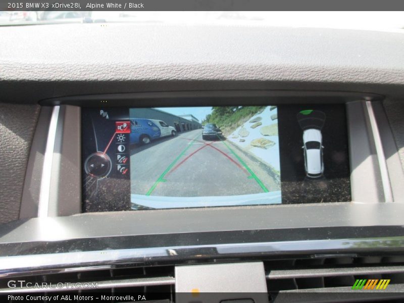 Alpine White / Black 2015 BMW X3 xDrive28i