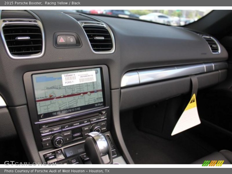 Racing Yellow / Black 2015 Porsche Boxster