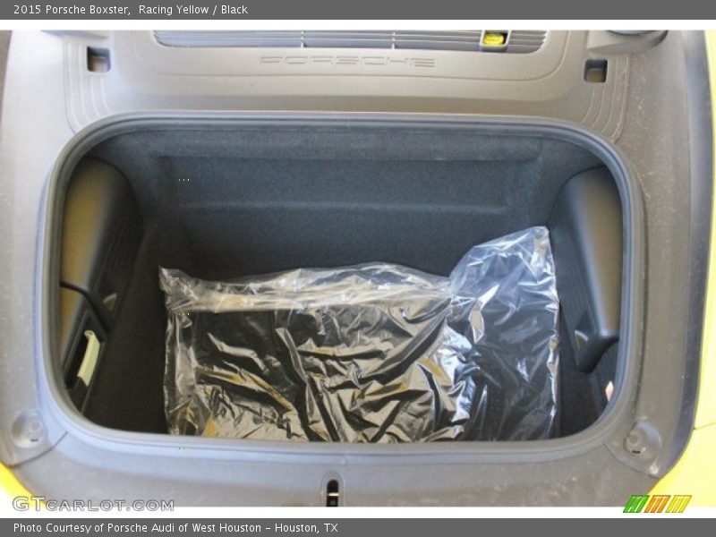 Racing Yellow / Black 2015 Porsche Boxster