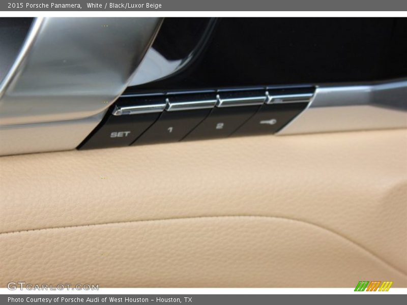 White / Black/Luxor Beige 2015 Porsche Panamera