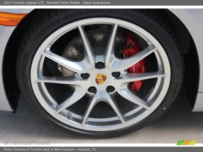 Rhodium Silver Metallic / Black w/Alcantara 2015 Porsche Cayman GTS