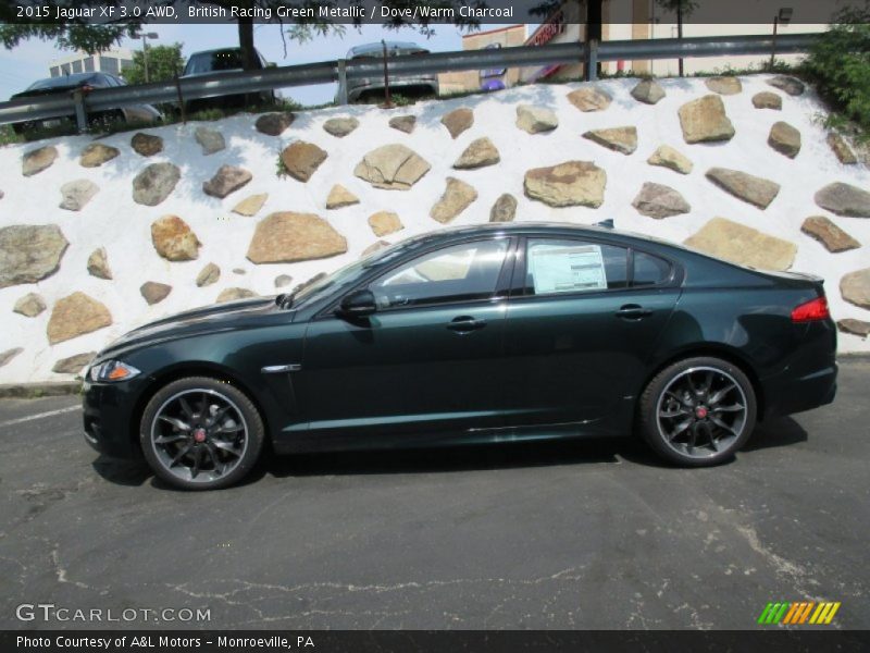  2015 XF 3.0 AWD British Racing Green Metallic