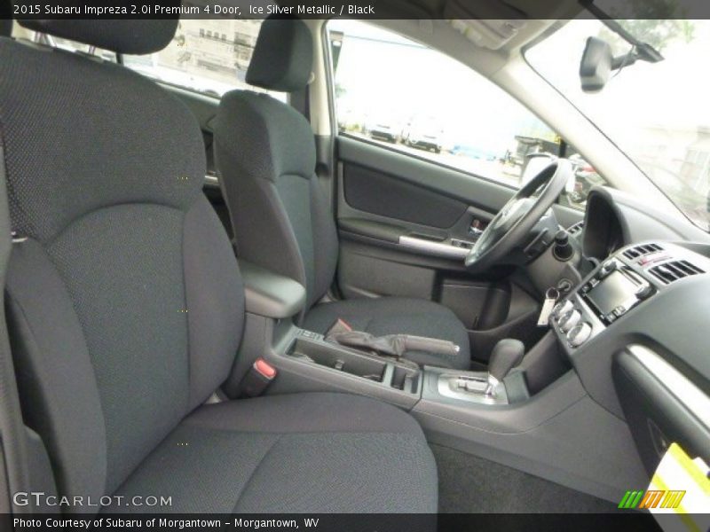 Ice Silver Metallic / Black 2015 Subaru Impreza 2.0i Premium 4 Door