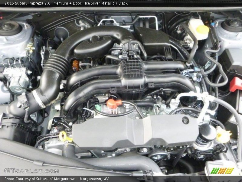 Ice Silver Metallic / Black 2015 Subaru Impreza 2.0i Premium 4 Door