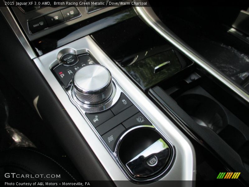 British Racing Green Metallic / Dove/Warm Charcoal 2015 Jaguar XF 3.0 AWD