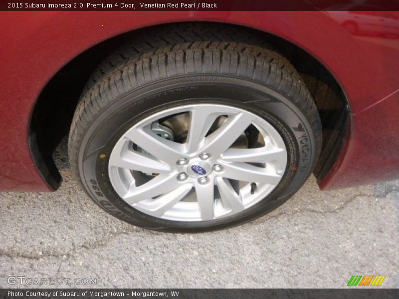 Venetian Red Pearl / Black 2015 Subaru Impreza 2.0i Premium 4 Door