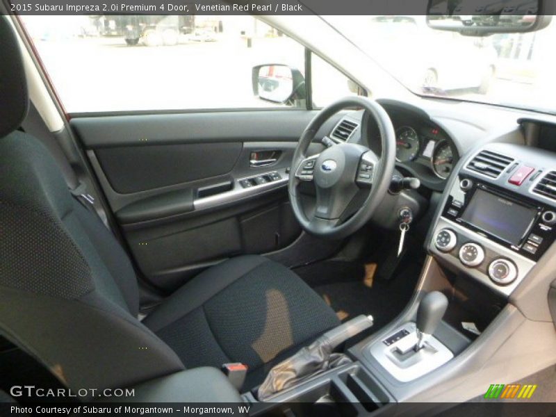 Venetian Red Pearl / Black 2015 Subaru Impreza 2.0i Premium 4 Door