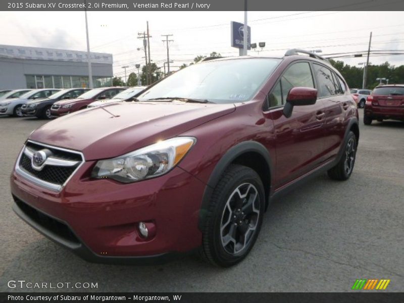 Venetian Red Pearl / Ivory 2015 Subaru XV Crosstrek 2.0i Premium