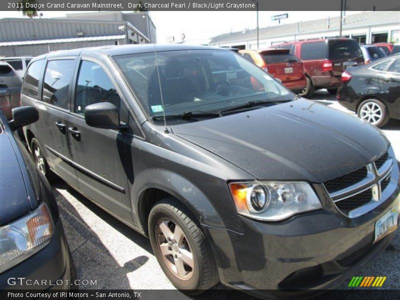 Dark Charcoal Pearl / Black/Light Graystone 2011 Dodge Grand Caravan Mainstreet