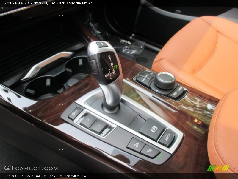 Jet Black / Saddle Brown 2016 BMW X3 xDrive28i