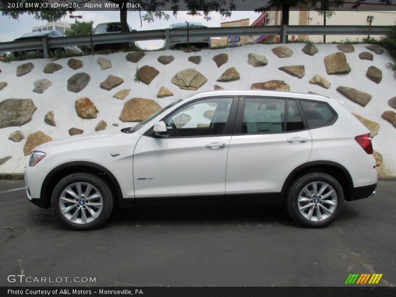  2016 X3 xDrive28i Alpine White