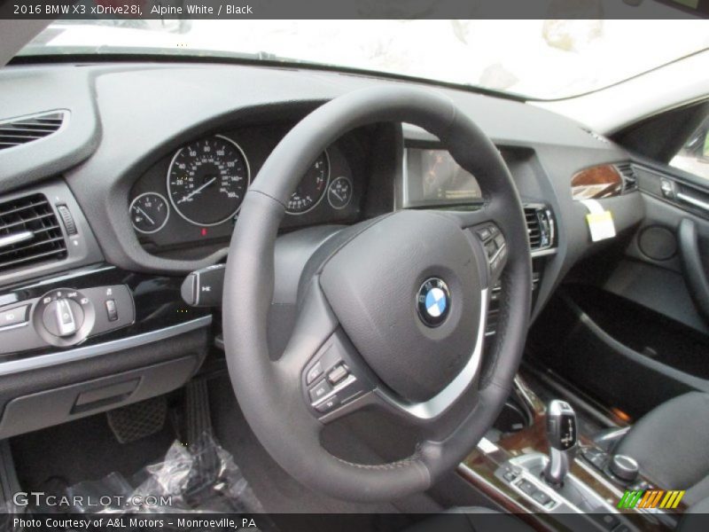  2016 X3 xDrive28i Steering Wheel