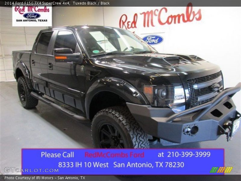 Tuxedo Black / Black 2014 Ford F150 FX4 SuperCrew 4x4