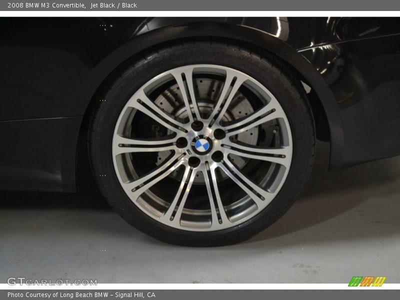 Jet Black / Black 2008 BMW M3 Convertible