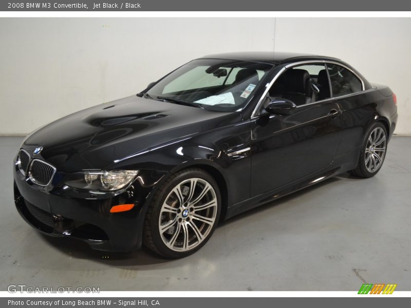 Jet Black / Black 2008 BMW M3 Convertible
