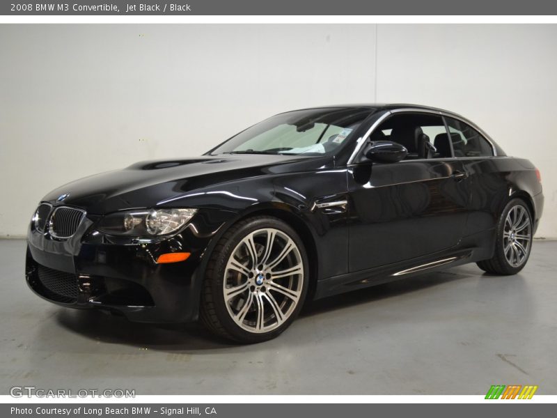Jet Black / Black 2008 BMW M3 Convertible
