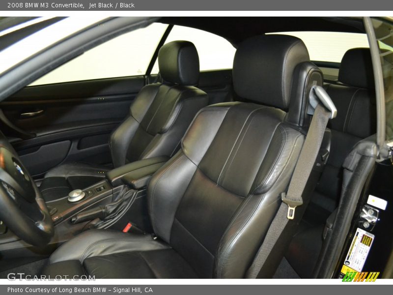 Jet Black / Black 2008 BMW M3 Convertible