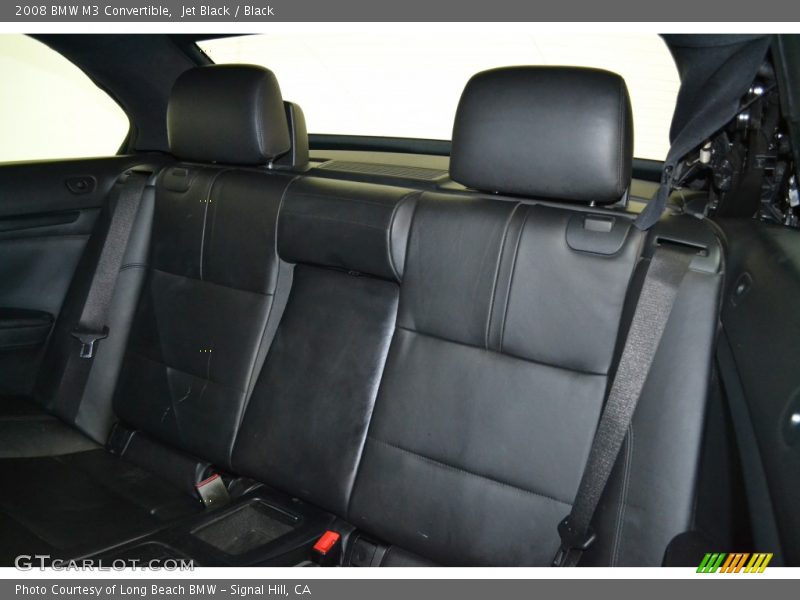 Jet Black / Black 2008 BMW M3 Convertible