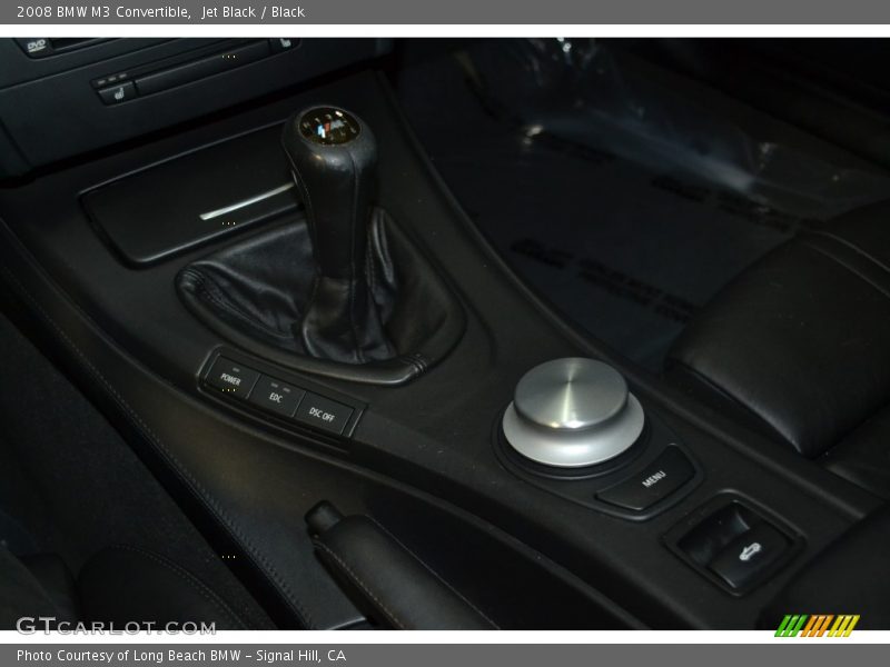 Jet Black / Black 2008 BMW M3 Convertible