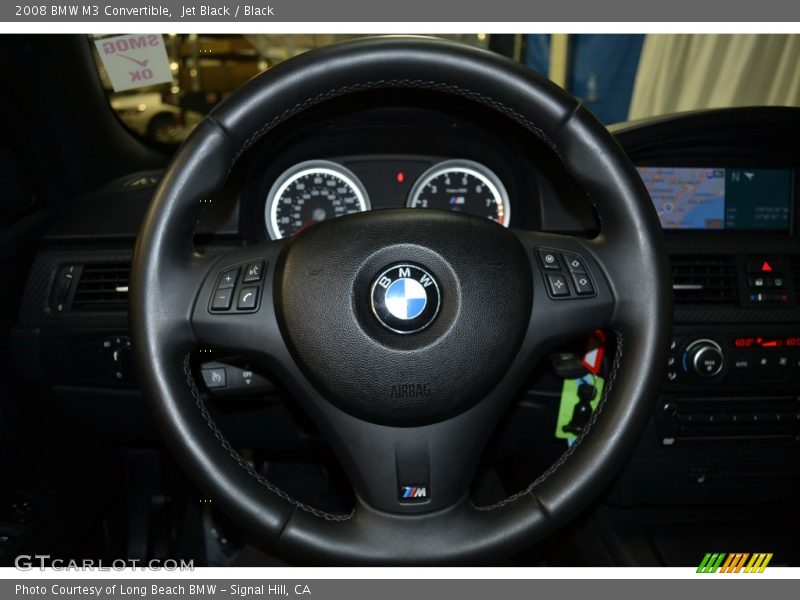 Jet Black / Black 2008 BMW M3 Convertible